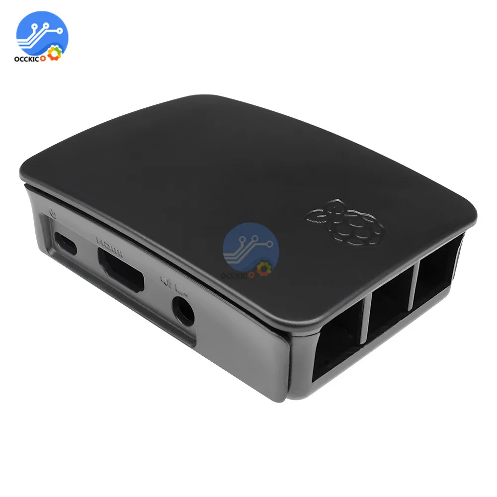 Pi 3 Model B Корпус Корпуса ABS для Raspberry Pi 3 Model B Pi B+ Pi 2 Корпус Корпуса Корпус черный белый защитный чехол - Цвет: Pi 3 Model B