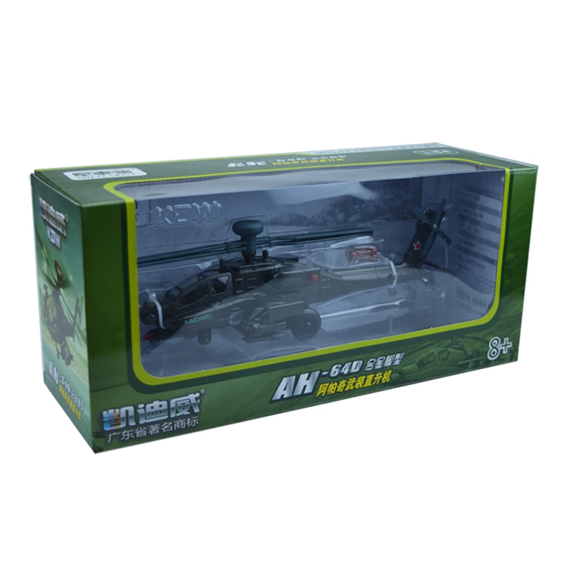 Boeing AH 64 Apache вертолетные вертолеты детская игрушка модель игрушечный самолет для