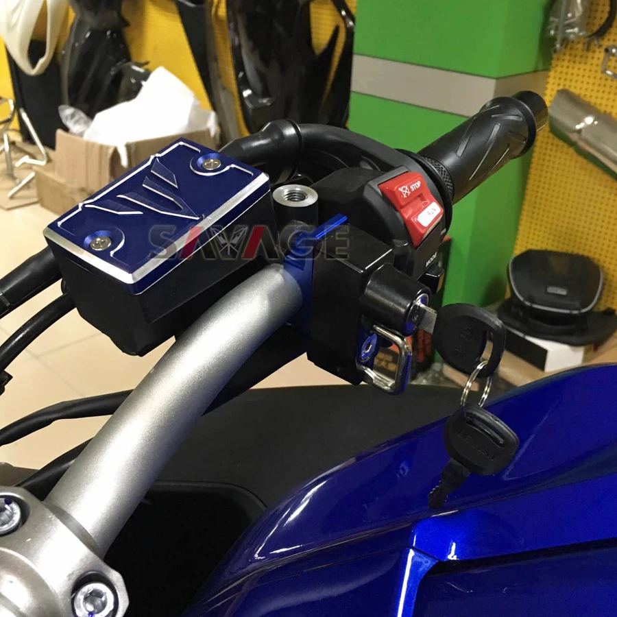 

Helmet Lock For KAWASAKI EX 250R NINJA 300 400 500R 650R ER-6F ER6F Motos Accessories Anti-Theft Security Handlebar Bar Clamp