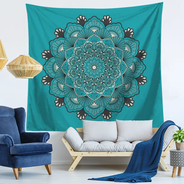 Богемный гобелен в индийском стиле полиэстер скатерть коврик для пикника