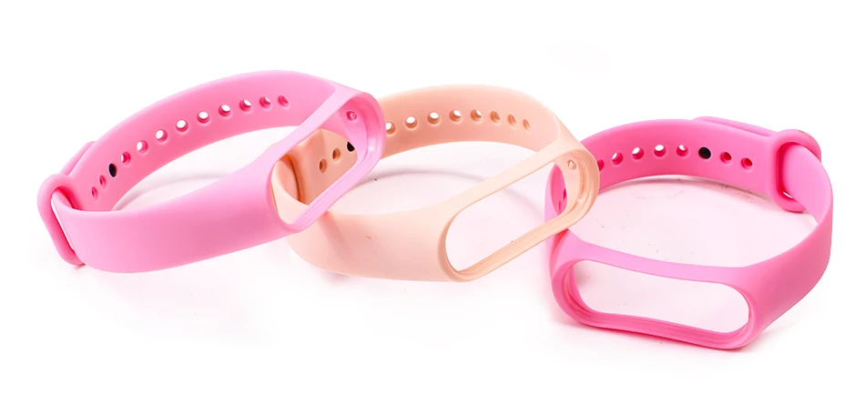 BOORUI новейший mi band 3 ремешок pulsera mi band 3 ремешок Силиконовый Модный ремешок на запястье Замена для xiaomi mi 3 Смарт-браслеты
