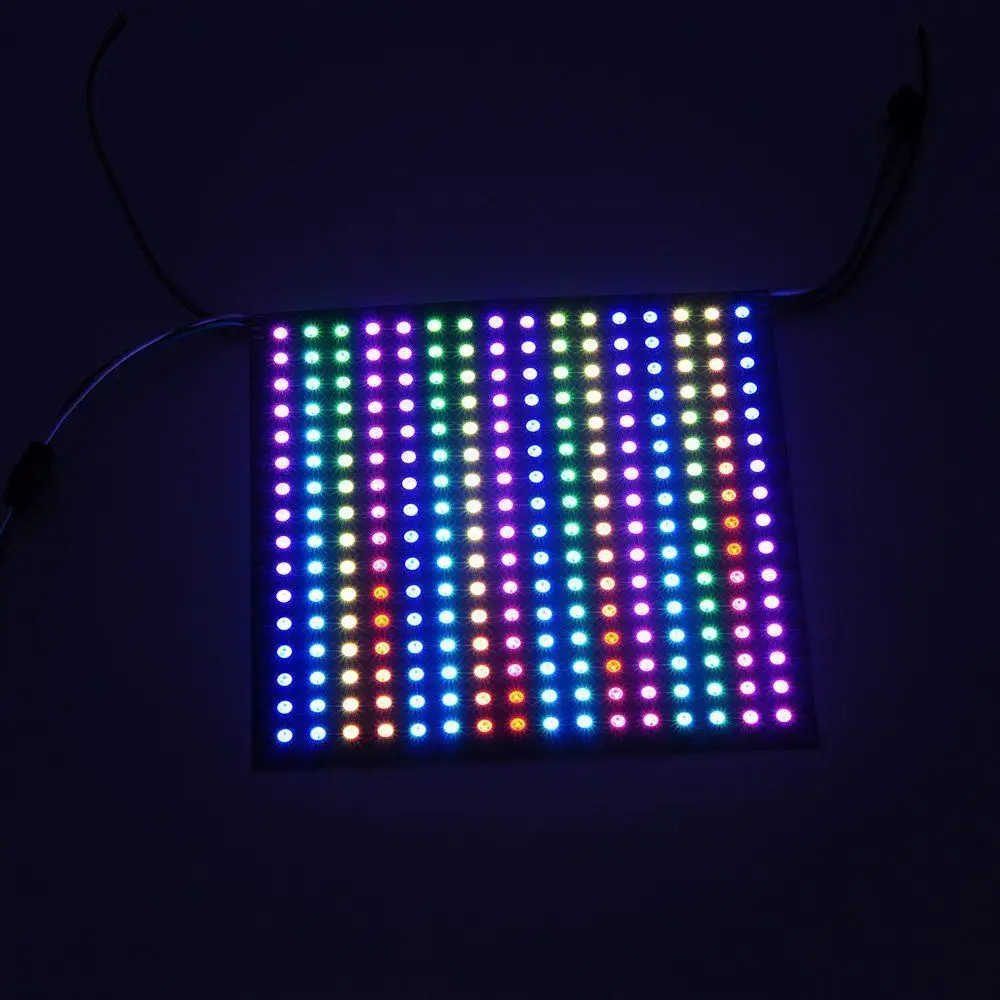 4-контактный WS2812B WS2812 светодиодный чип и радиатор 5 в 5050 RGB WS2811 IC встроенный модуль