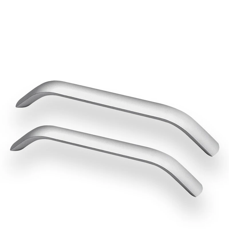 Серебряная ручка WV для ящиков шкафов дверей пространства алюминиевый сплав