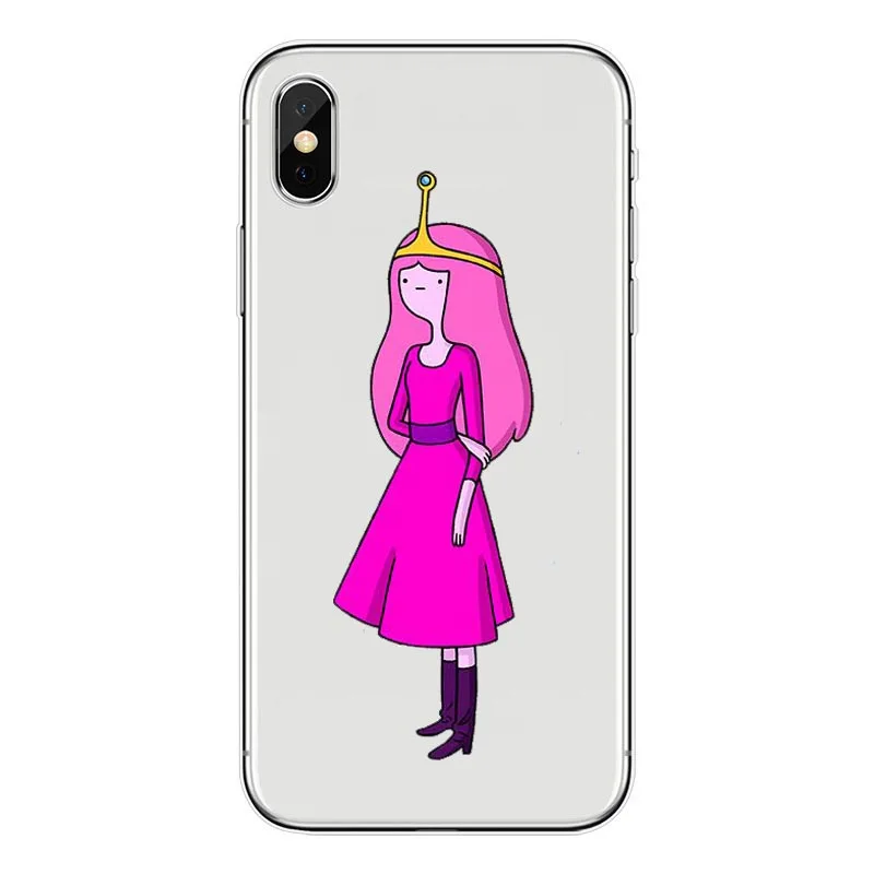 Seracase Adventure Time Мягкий силиконовый чехол из ТПУ для Apple iPhone X 8 7 6 6S Plus 8pius 5 5S