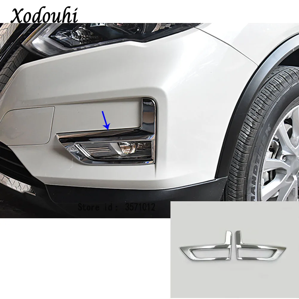 Для Nissan X Trail XTrail T32/Rogue 2017 2018 2019 2020 передний противотуманный светильник лампа