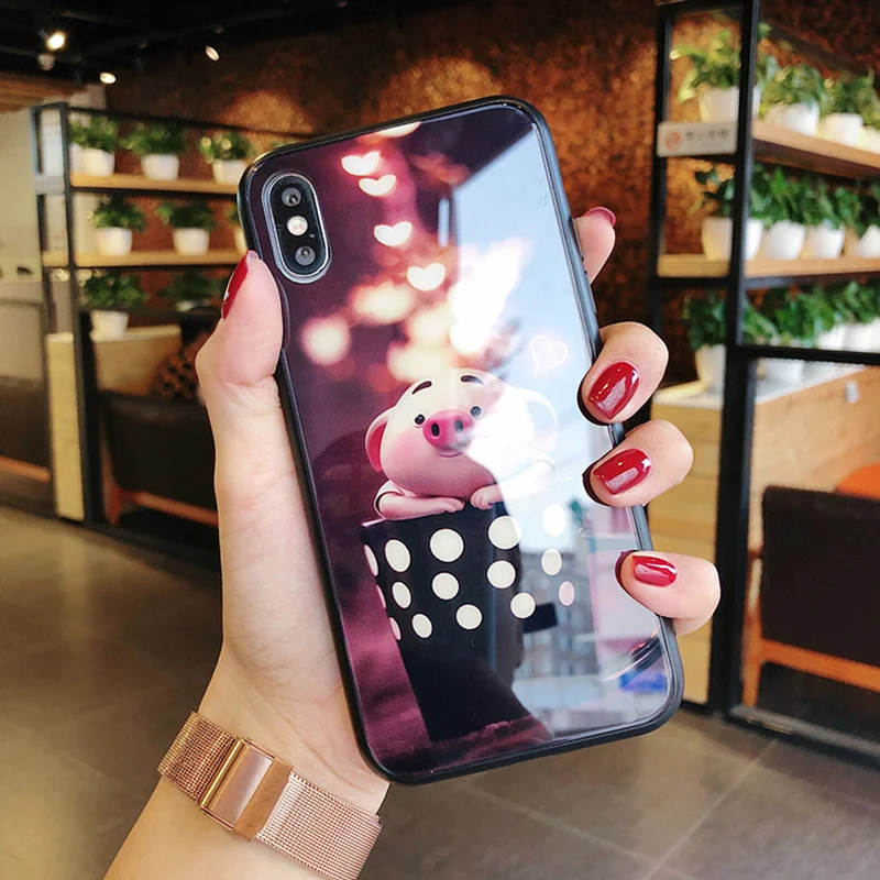 Мультфильм чехол для телефона Oppo R9S R11S R15X R17 pro cute 3d тиснение рисунком OPPO Рено A5