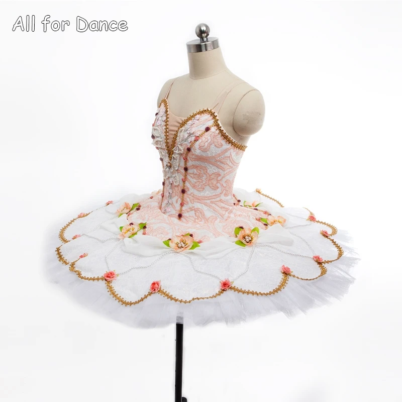 Удивительная/потрясающая белая кружевная профессиональная танцевальная пачка