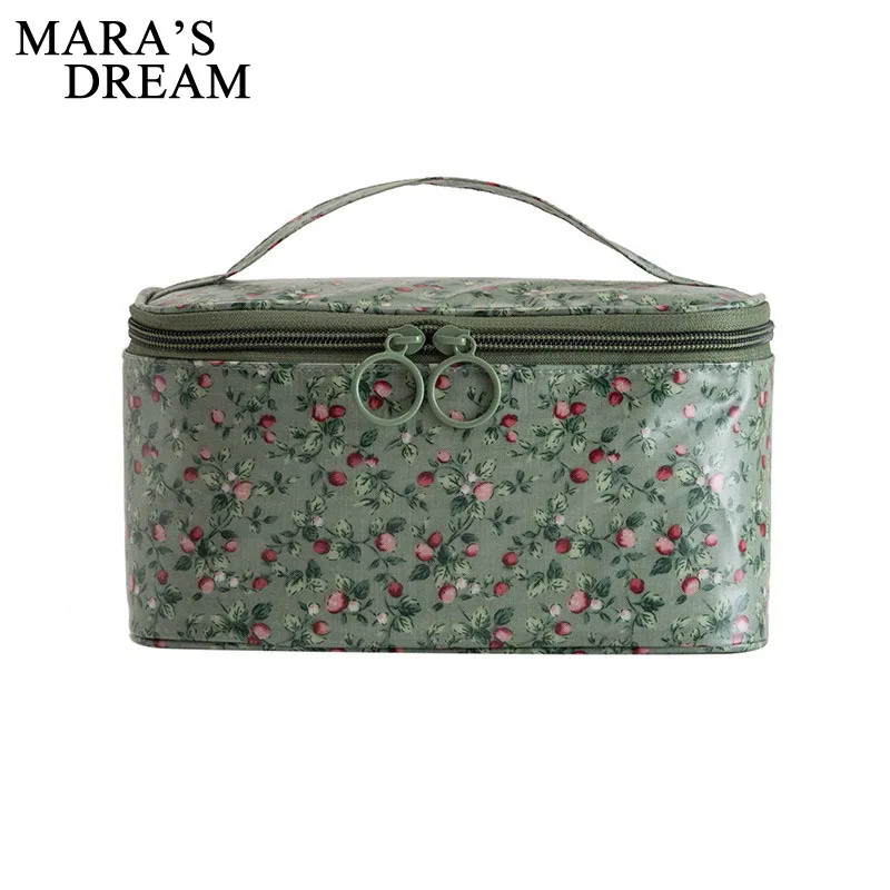 Женские косметички Mara's Dream Цветочная женская косметичка дорожная сумка для