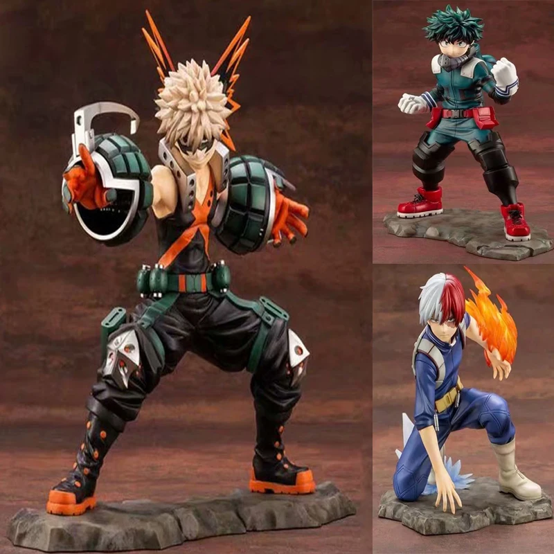 Artfx J статуя моя геройская Академия Izuku мидория бакугу Katsuki искусственная