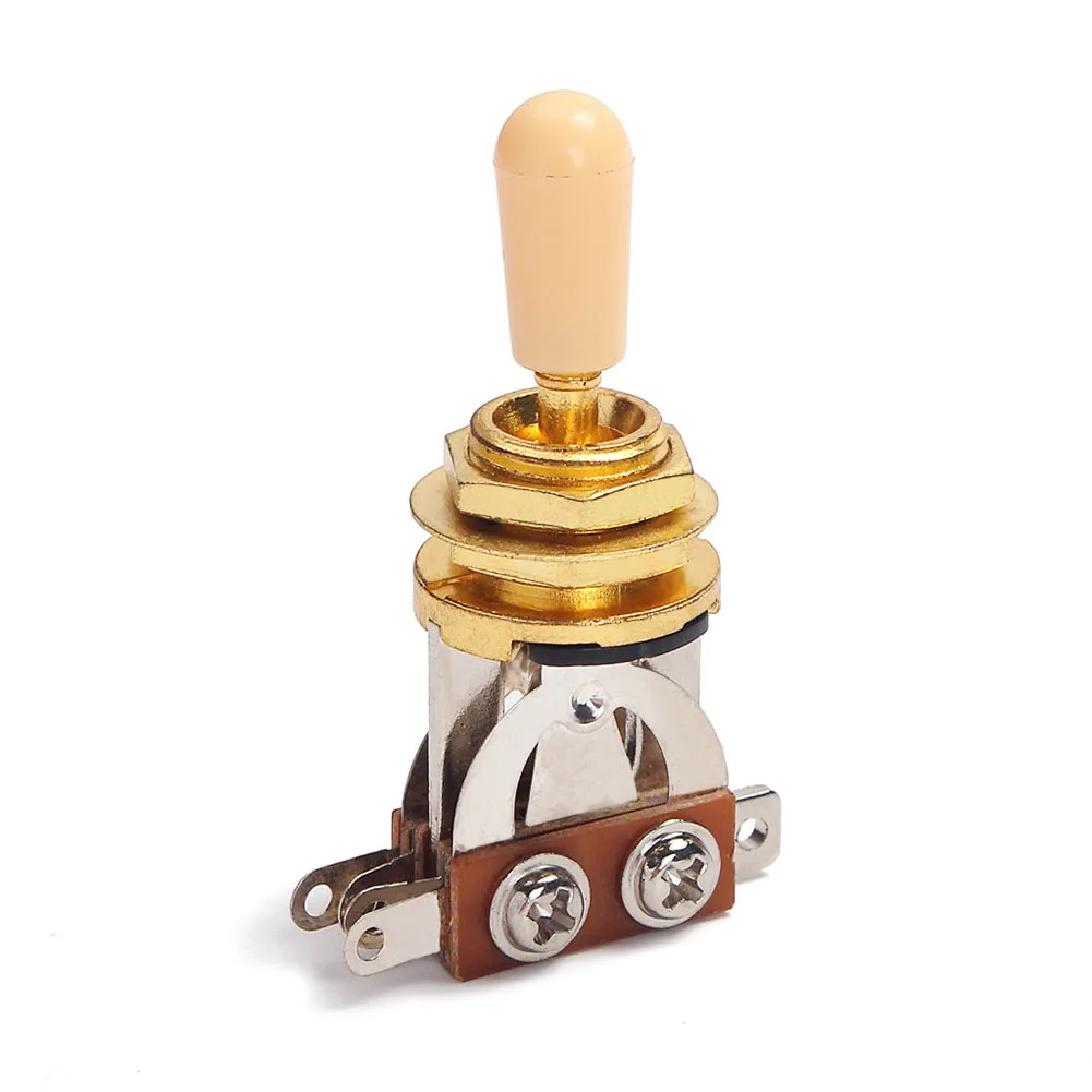 3 полосный гитарный переключатель золотая ручка для электрогитар в стиле LP или