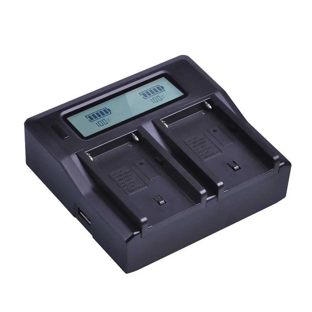 4pc 7200mAH NP-F970 NP-F960 NP F960 F970 Camera Battery +Ultra 3X fast Quick Charger for Sony F930 F950 F770 F570 CCD-RV100 | Электроника