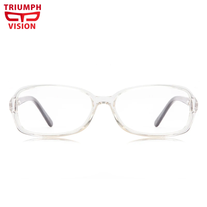 Очки для коррекции близорукости TRIUMPH VISION прозрачные очки овальной формы |