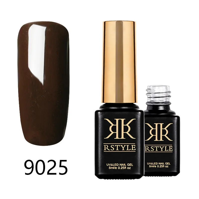 SC9025 Лак для ногтей rstyle 8 мл 9001-9062 чистый цвет УФ-гель для ногтей Soak Off Nail Art Полупостоянный гель лак набор для наращивания ногтей праймер - Цвет: SC9025