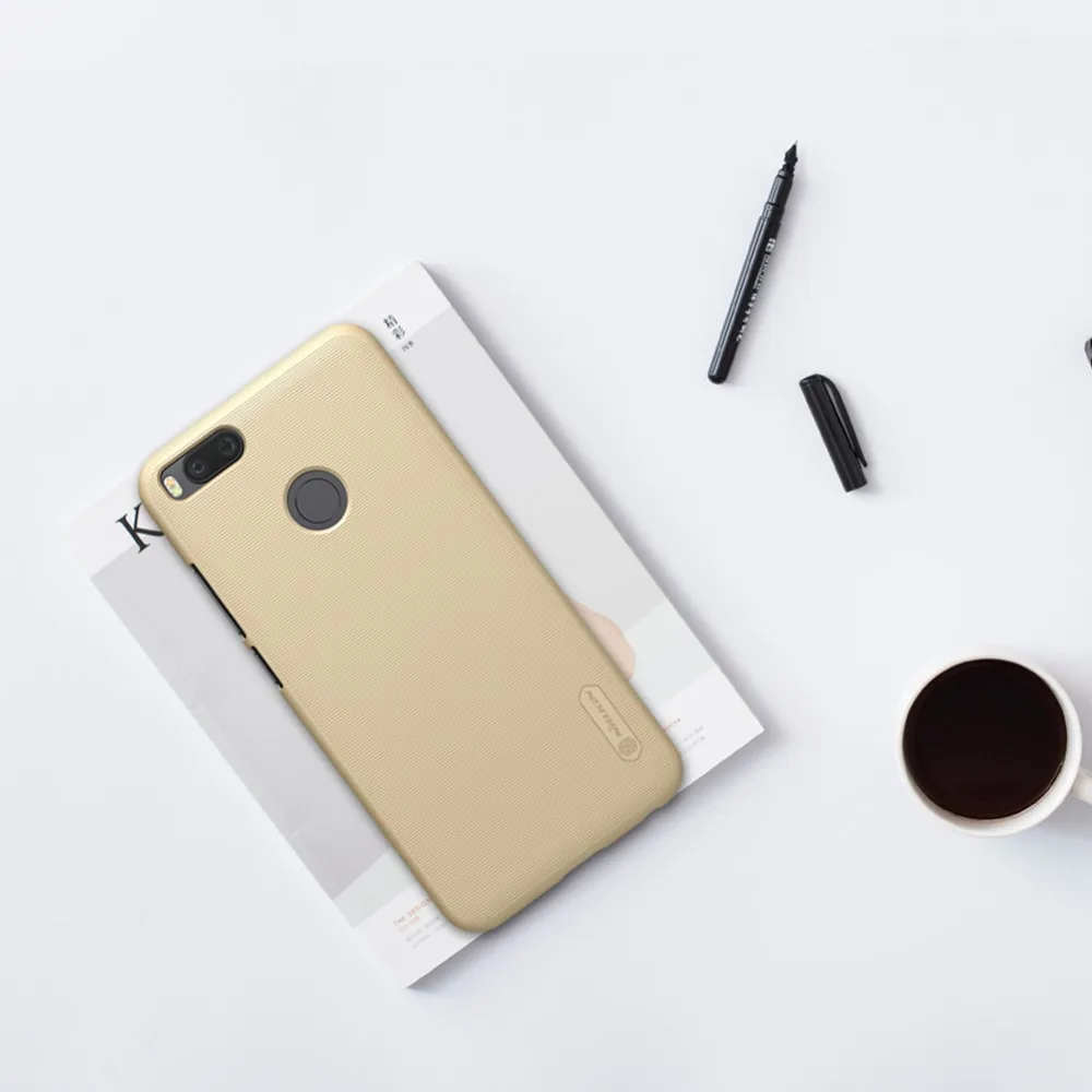 Nillkin Super Frosted Shield Жесткий Чехол для Xiaomi mi 5X/mi A1/mi 5X + Телефон Бесплатная держатель