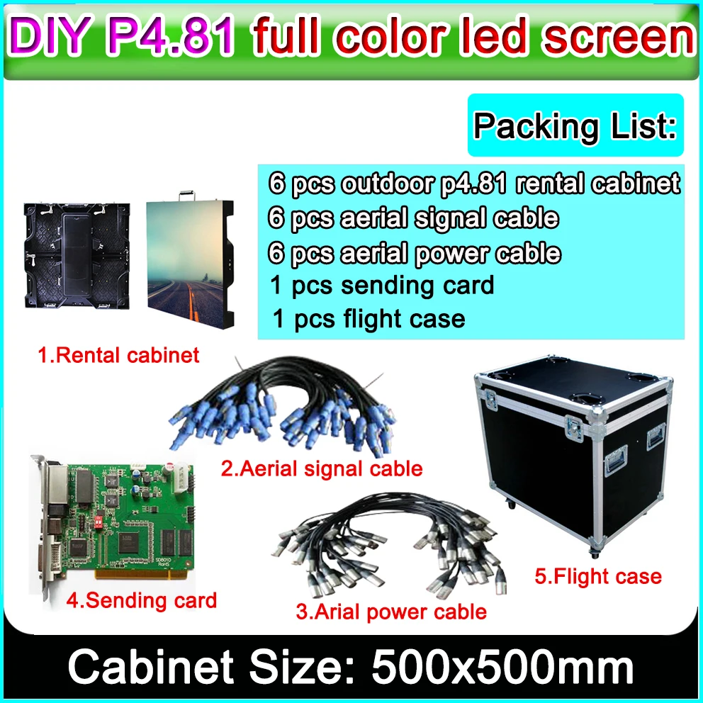 Сверхнизкий светодиодный дисплей smd1921 p4.81 торговая гарантия открытый