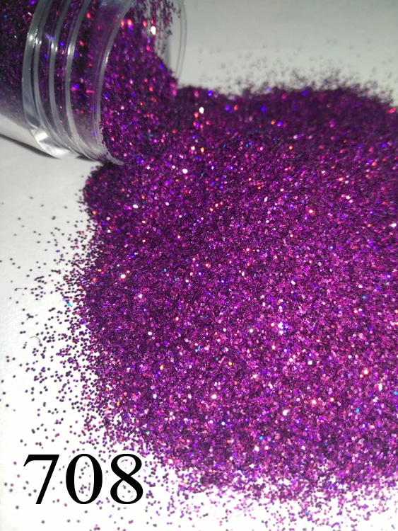 1 баночка/коробка 10 мл темно фиолетовый голографический блеск блестящая Лазерная