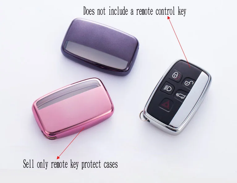 Золотой защитный ТПУ чехол для ключей Range Rover Discovery Defender LR4|Футляр автомобильного