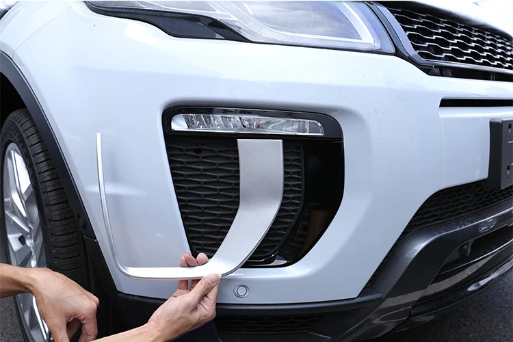 Для Landrover Range Rover Evoque HSE Dynamic- автомобильные аксессуары передняя противотуманная фара рамка отделка ABS хром Новые поступления
