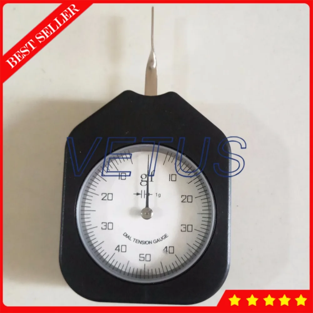 ATG-50-1 с одним указателем Tensiometer цена с 50 г циферблат измеритель напряжения тестер