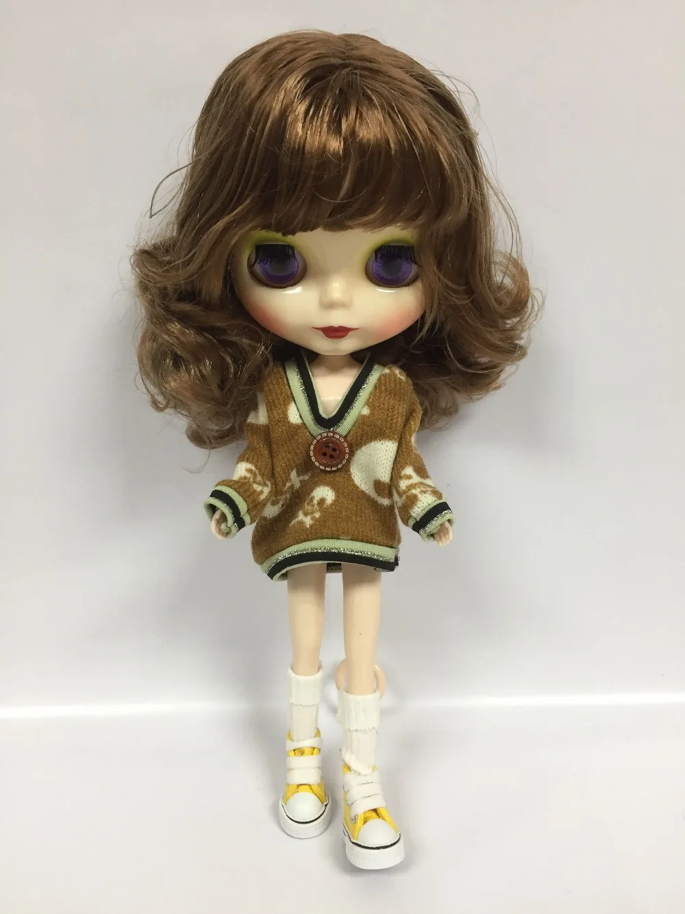 Одежда для кукол Blyth повседневная одежда с длинными рукавами | Игрушки и хобби