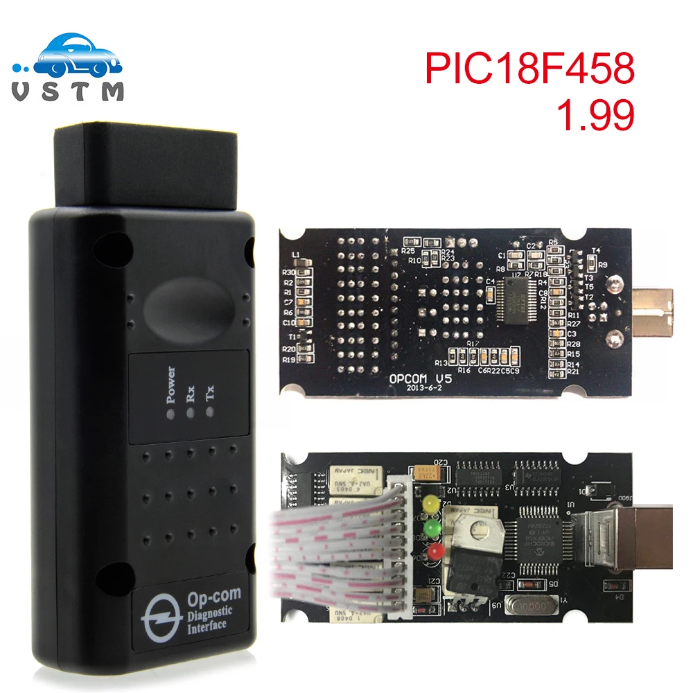OPCOM V1.95 1 99 OP COM V1.59 70 78 с чипом PIC18F458 диагностический инструмент OpCom Can Диагностика