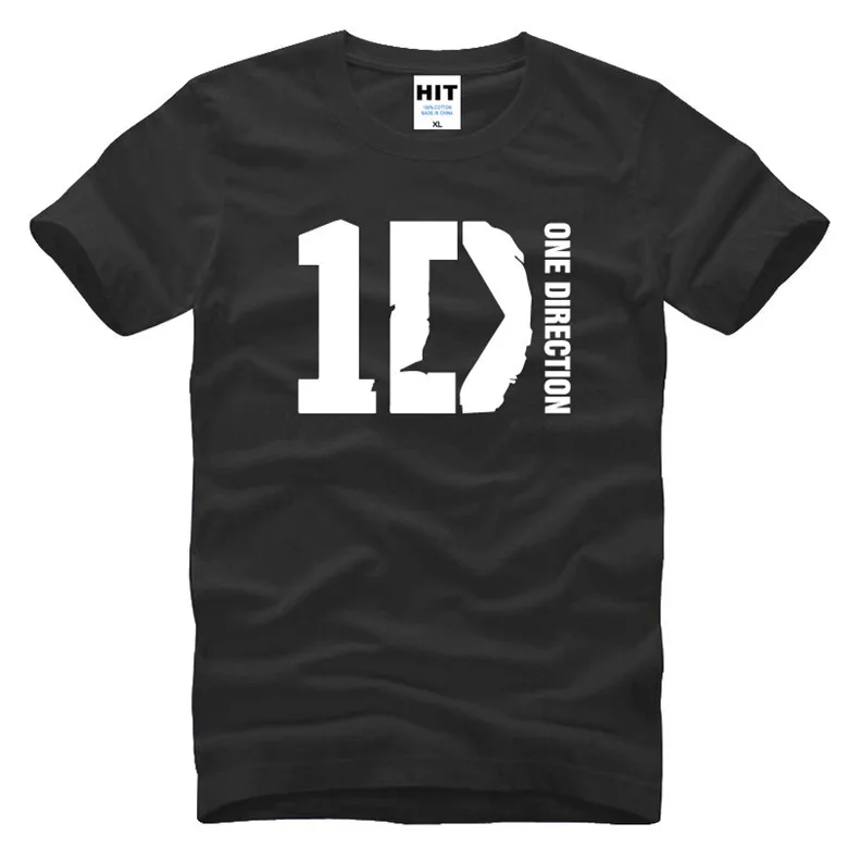 Новые Смешные One Direction 1D Рок-Музыки мужская Футболка для Мужчин 2017 Новый Коротким