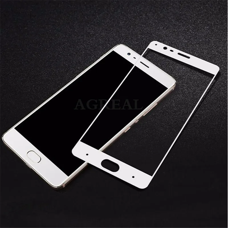 

oneplus 3 tempered glass original oneplus 3T screen protector oneplus 3t glass full cover white black accessories 5.5 inch