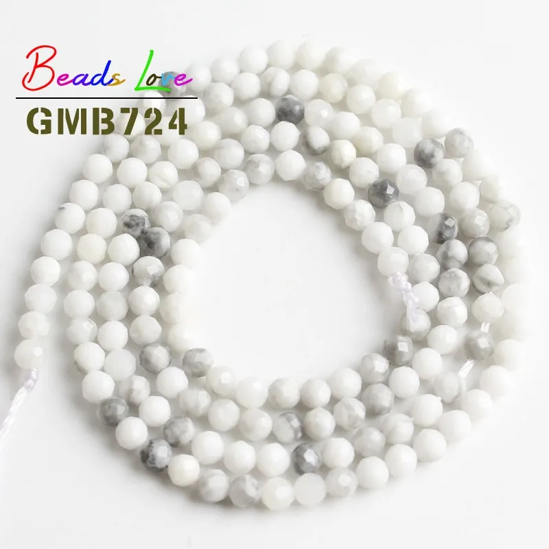 Бусины бирюзовые из натурального камня 2 мм|Бусины| |