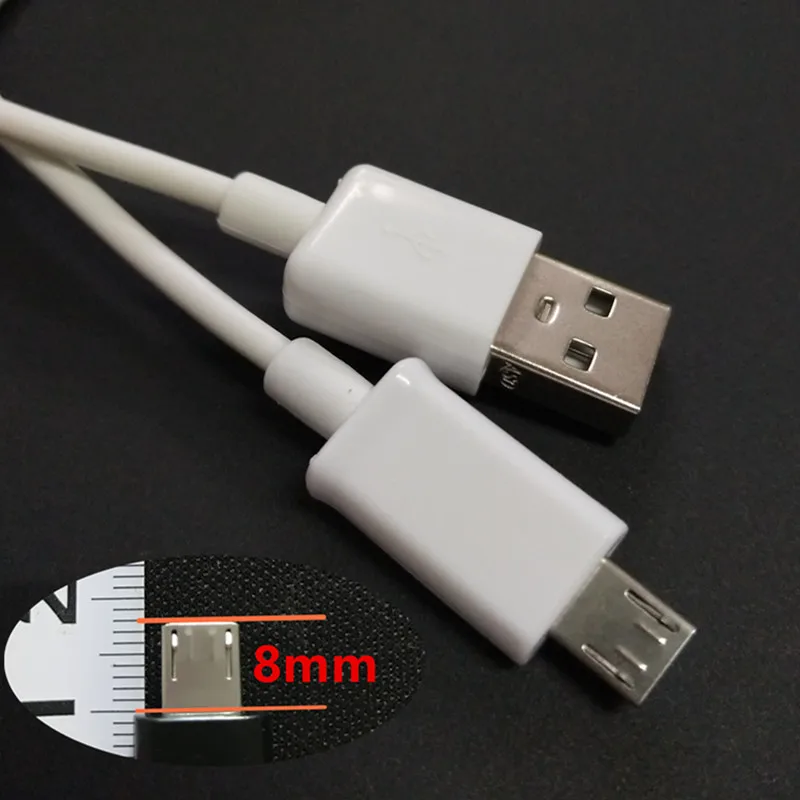8 мм сверхдлинный micro usb charg 5 в 2 а зарядное устройство адаптер для BLACKVIEW BV6000 BV5000 BV4000