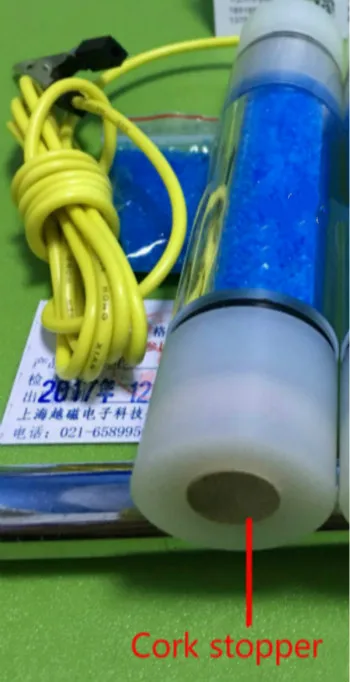 Cork stopper YC-1 портативный медный сульфат эталонный электрод катодная защита возможный эталонный электрод керамическое жидкое соединение - Цвет: Cork stopper