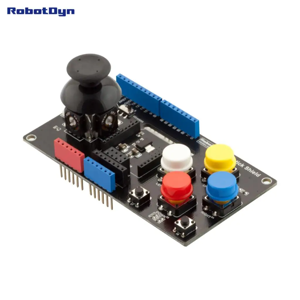 Щит джойстика с беспроводным адаптером(xBee, APC200, NRF24L) для Arduino Uno, Mega(в сборе