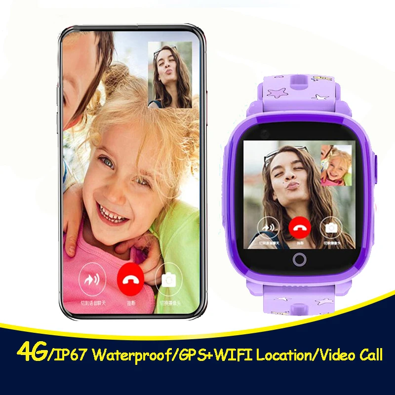 4G камера GPS часы Wi-Fi детские дети Студенческие умные наручные