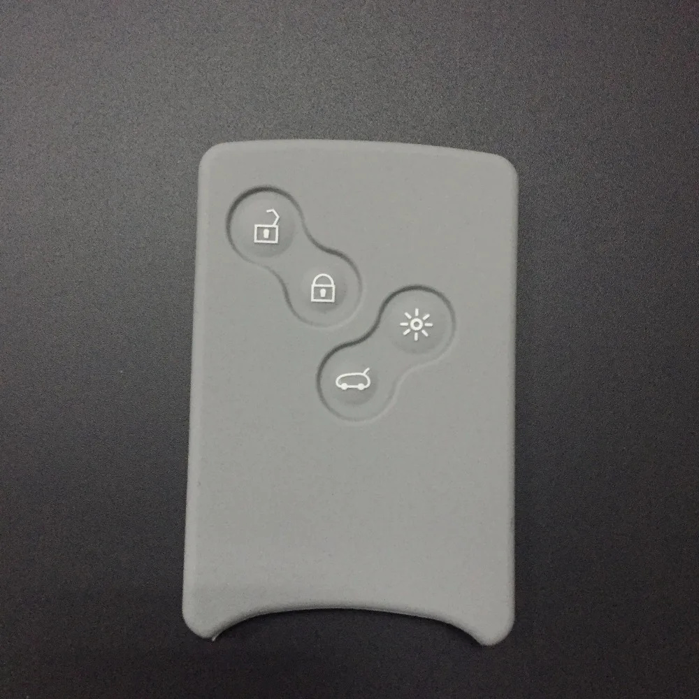 GPFORTYSIX силиконовый чехол для автомобильного ключа бумажник Renault Clio Scenic Megane Duster