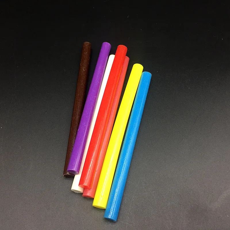 Цветные клеевые палочки 7 мм x 100 6 шт. для термоклеевого пистолета инструмент