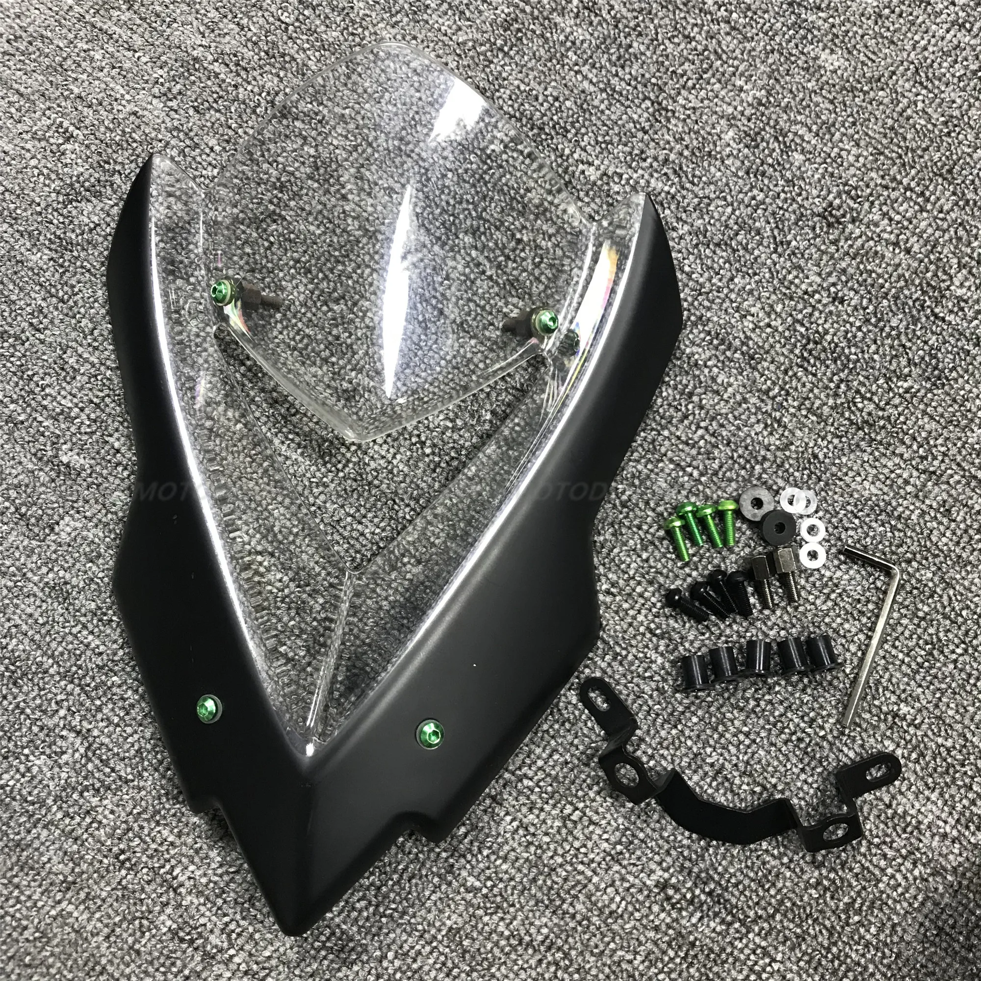 Лобовое стекло для мотоцикла Kawasaki Z1000 z1000 2014 2015 2016 2017 2018 2019|Козырьки от ветра и
