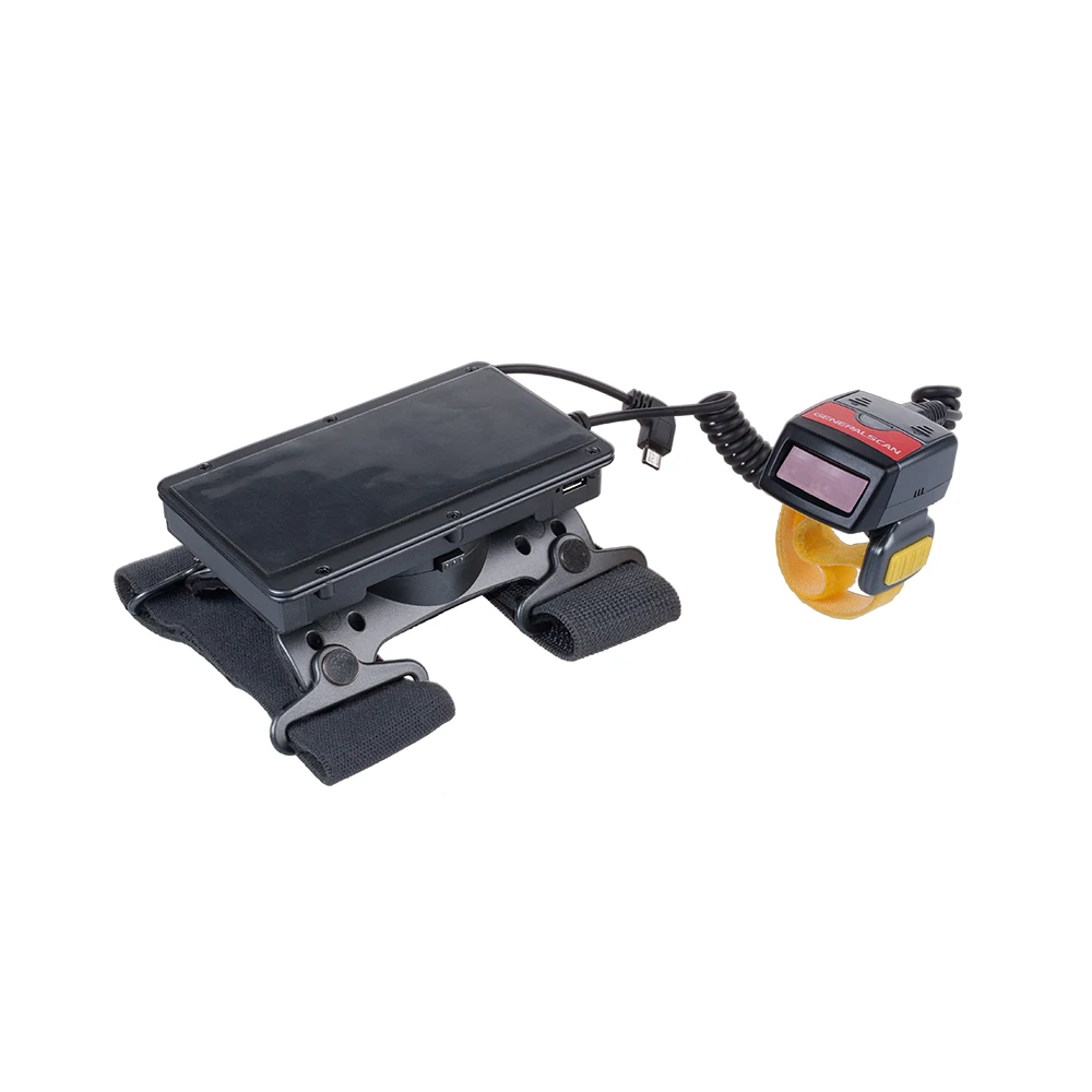 Generalscan GS WT1000 HP 1D Лазерный Bluetooth проводной кольцевой сканер штрих кода и носимый