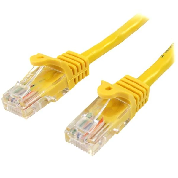 StarTech.com кабель-де-5 м Амарилло Cat5e Ethernet RJ45 грех Enganches U/UTP (UTP) |
