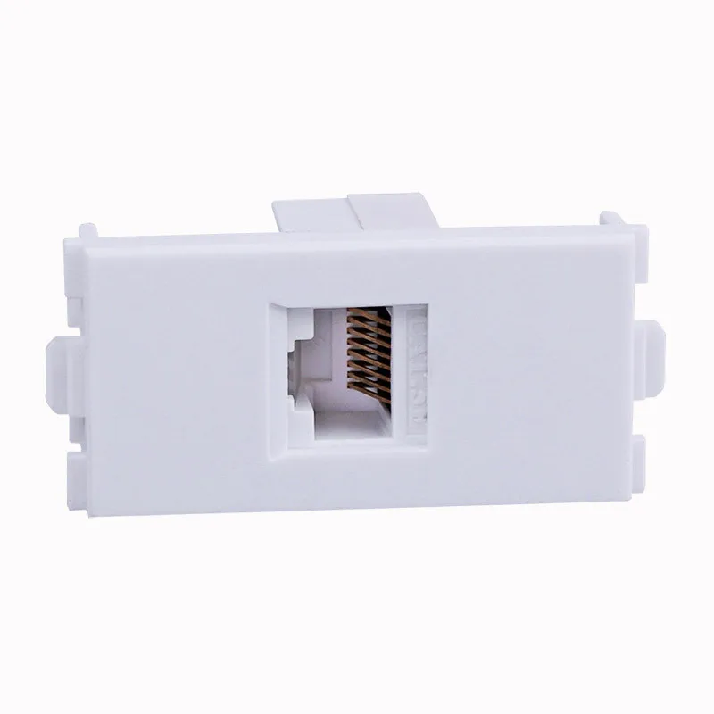 

1PC YT1586 86mm Electrical Sockets Composite panel RJ45 Super 5-type Line Categories Network module
