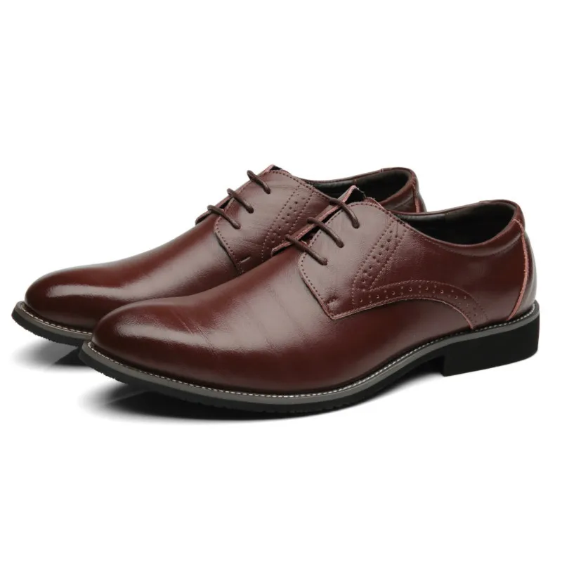 Мужские кожаные туфли; zapatos hombre; офисные Мужские модельные туфли; повседневные свадебные туфли в итальянском стиле; туфли дерби; большие размеры; 638