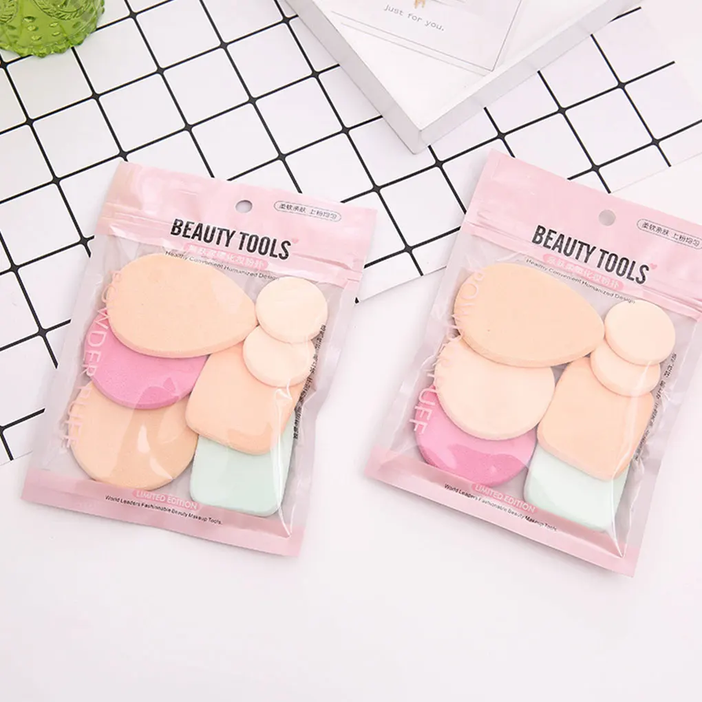 7 шт./набор спонжи для макияжа| |