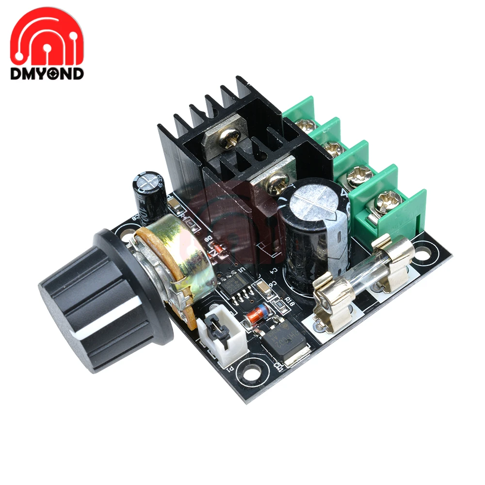 DC 12V 40V PWM контроллер скорости двигателя постоянного тока 10A 5V 36V Напряжение