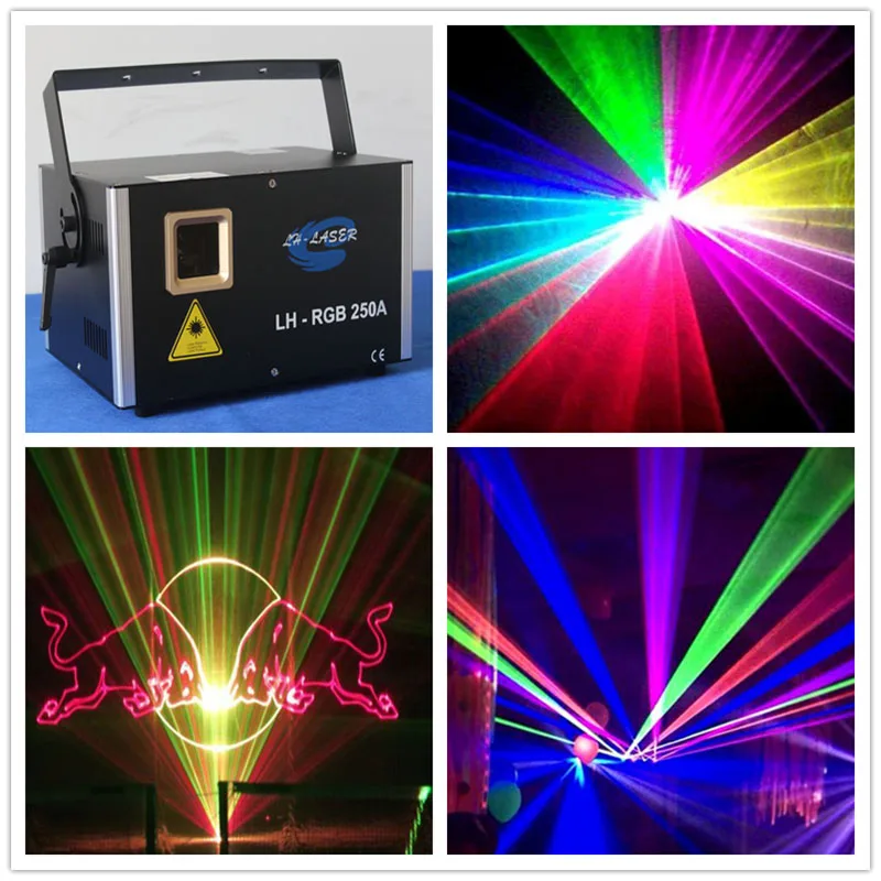 Бесплатная доставка Мини Лазерное сценическое освещение с SD картой мульти