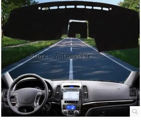 Хорошо подходит для Hyundai Santa Fe 2007 2008 2009 2010 2011 2012 приборной панели коврик