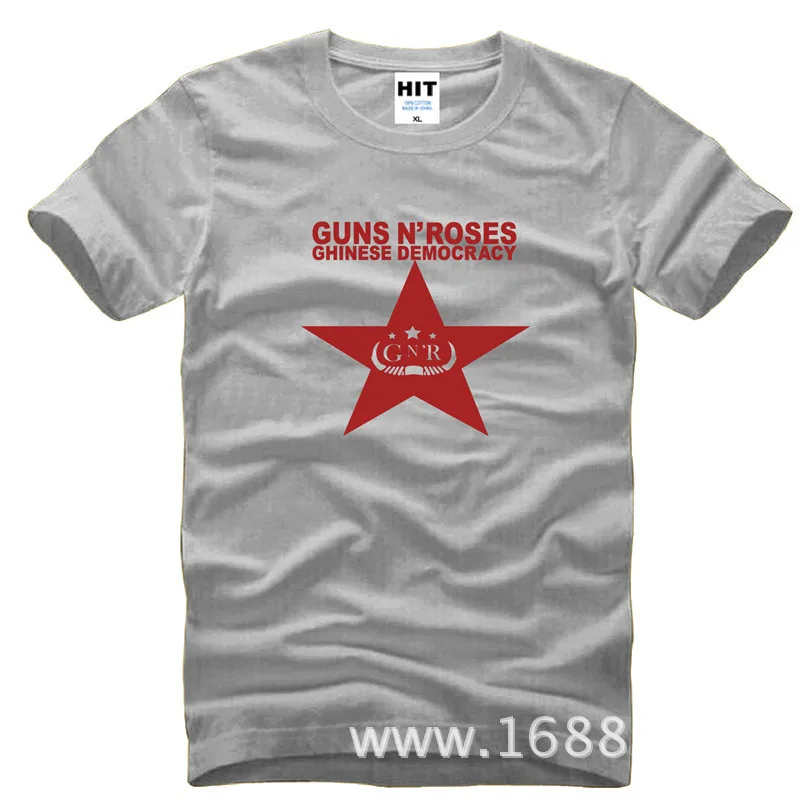 

Мужская футболка с вырезом лодочкой Rock Guns n'roses, модная футболка с короткими рукавами и круглым вырезом, хлопковая футболка, 2015