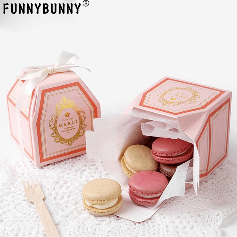 FUNNYBUNNY Свадебная подарочная коробка цветная бумага для нуги Упаковочная