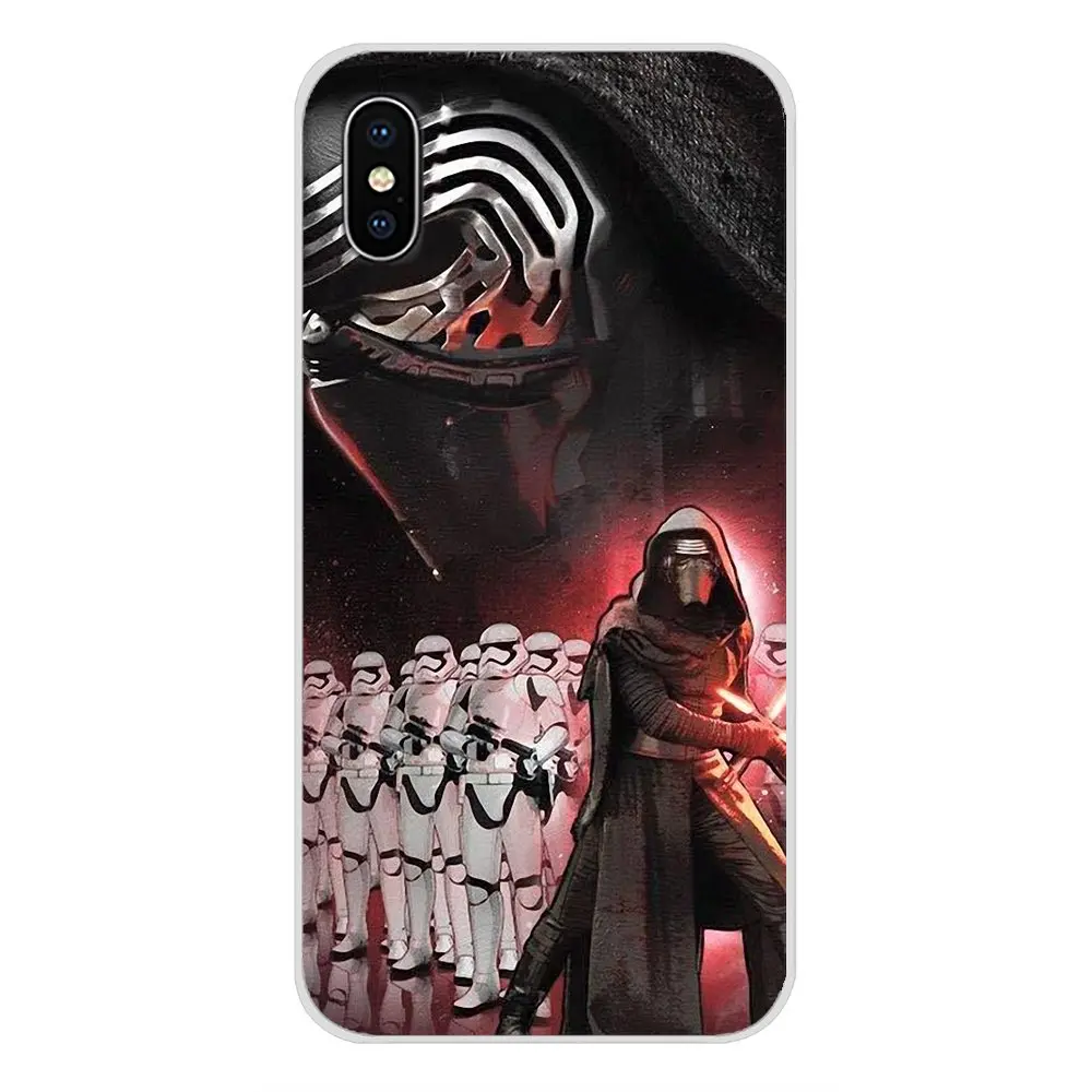 Чехлы для мобильных телефонов Wars The Force Awakens Darth Vader Apple iPhone X XR XS MAX 4 4S 5 5S 5C SE 6 6S 7 8 Plus