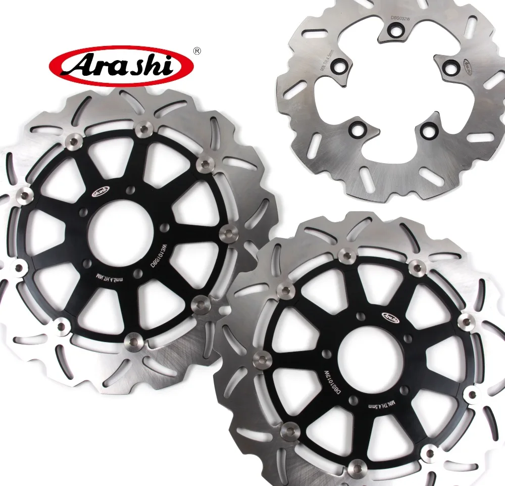 

ARASHI GSXR600 / GSXR750 CNC Front Rear Brake Rotors Disc For SUZUKI GSX R 600 GSX600R 1997-2003 / GSX-R750 1996 - 2003 2000