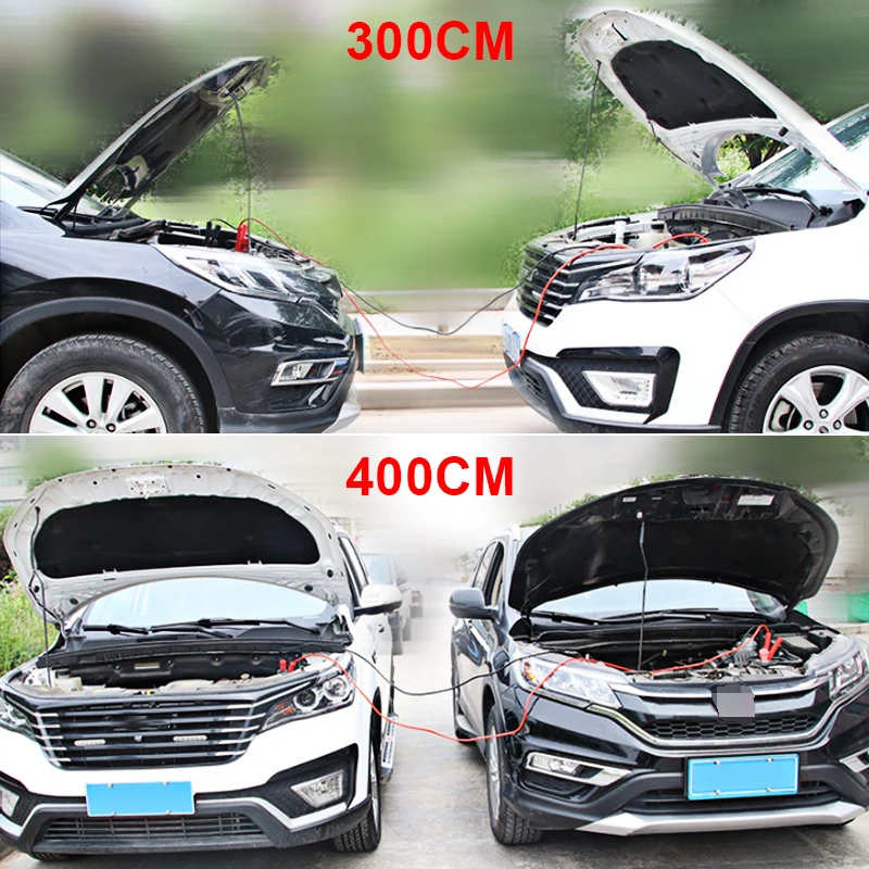 3M 4M, Автомобильный аварийный аккумулятор, усилитель мощности, кабель для зарядки аккумулятора, пусковой кабель, зажим, аксессуары