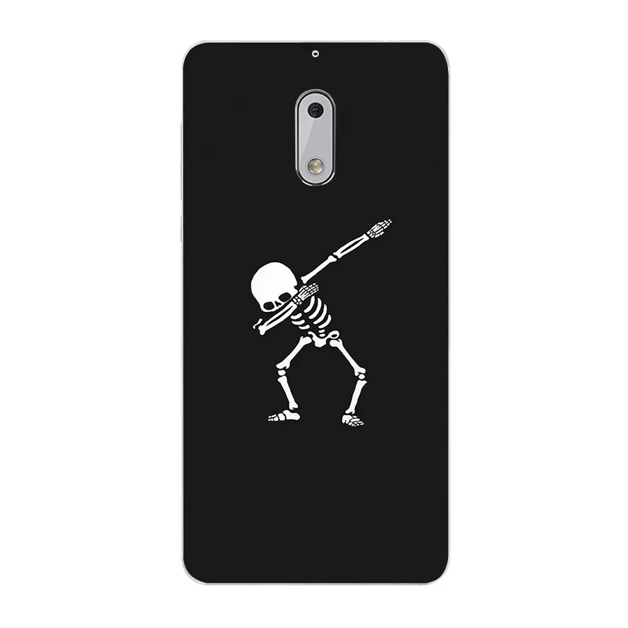 For Nokla 2 3 5 6 7 case Silicone Cute Unicorn Pattern back Cover for Nokia plus X6 Phone |