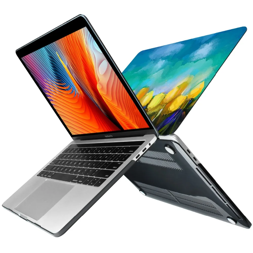 Чехол для Air 11 13 Pro retina 1" 15" сенсорная панель кристально чистая твердая задняя крышка защитный чехол A1706